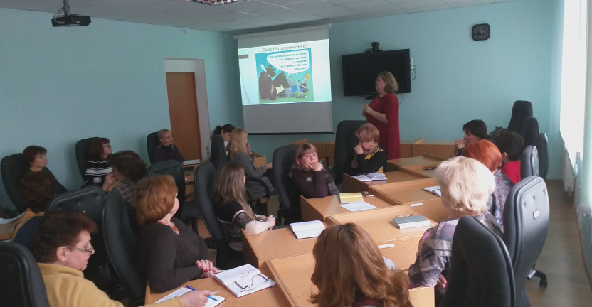 07 февраля 2019 г. в Крымстате прошел тренинг по подготовке материалов для представителей СМИ
