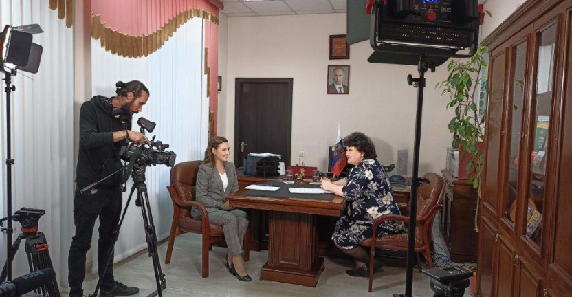 Интервью заместителя руководителя Крымстата Елены Дацюк телеканалу Россия -1