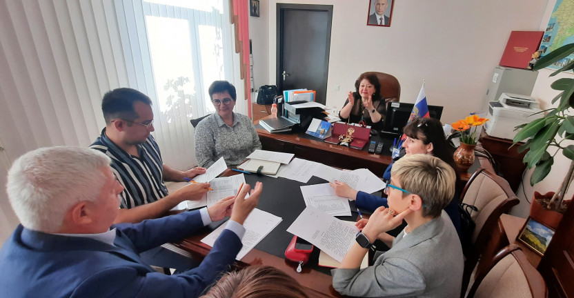 Рабочее совещание на тему «О сборе инициативных отчетов от субъектов малого бизнеса г. Севастополя»